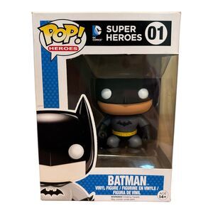 Funko POP! Heroes DC Super Heroes - Batman #01 Vinyl Figure - In Box